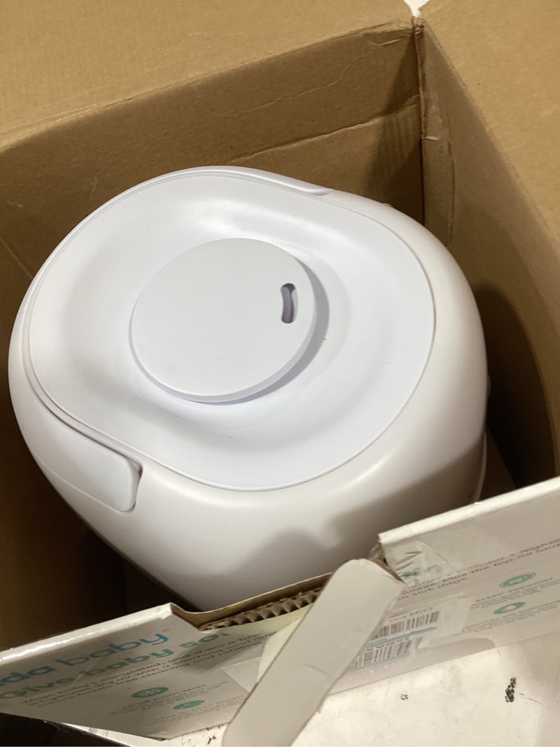 Condition photo showing Good Condition for frida baby 3-in-1 cool mist humidifier for large rooms, top fill humidifier for bedroom, allergy relief, 60 hour runtime + nightlight, auto shut-off, quiet, carry handle, essential oil diffuser