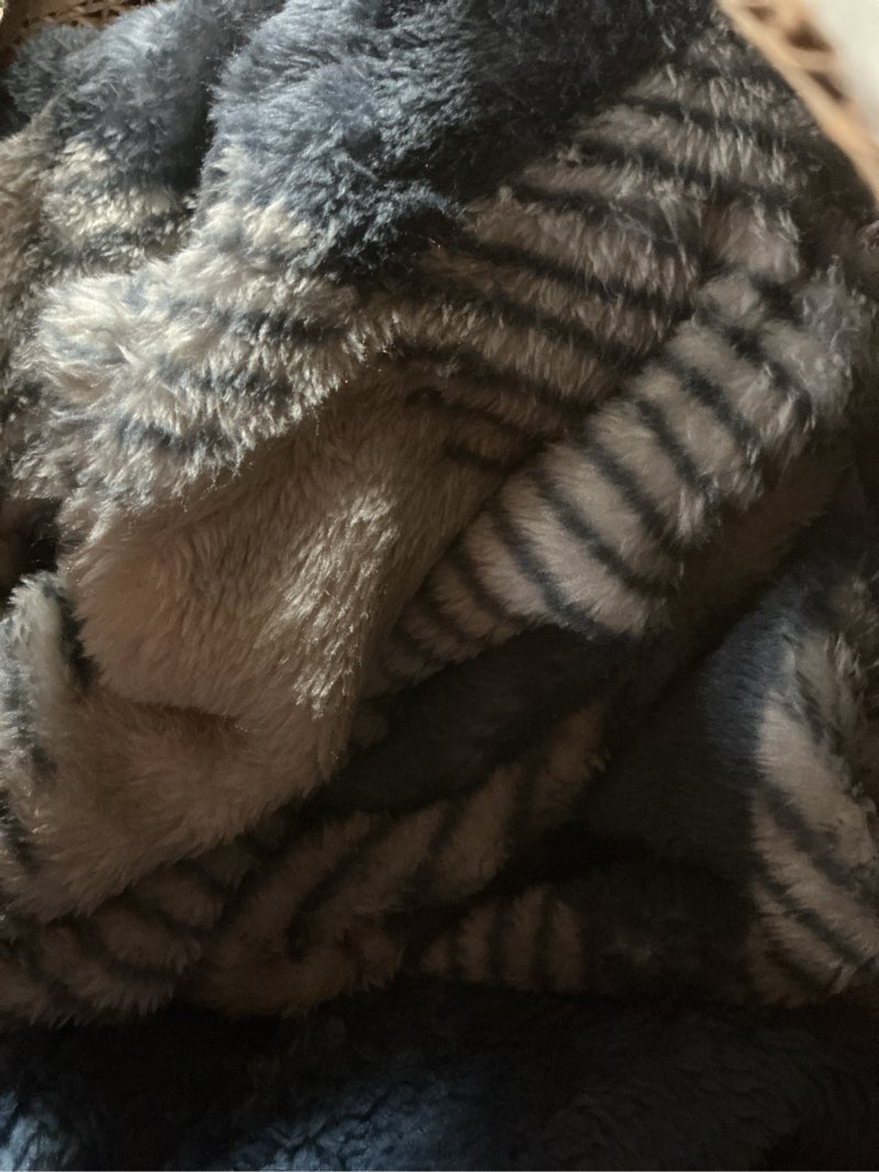 Mainstays Blue Throw