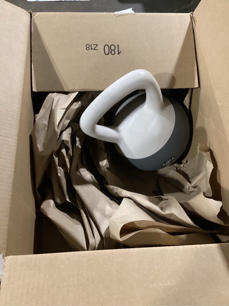 Condition photo showing Good Condition for PAETA Soft Kettlebell for Home Fitness – Anti-Slip Grip & Wide Handle Design,Soft Kettlebell Set, Gentle Floor-Friendly Impact – 10lbs, 15lbs, 21lbs, for Home Functional Training 15lbs White