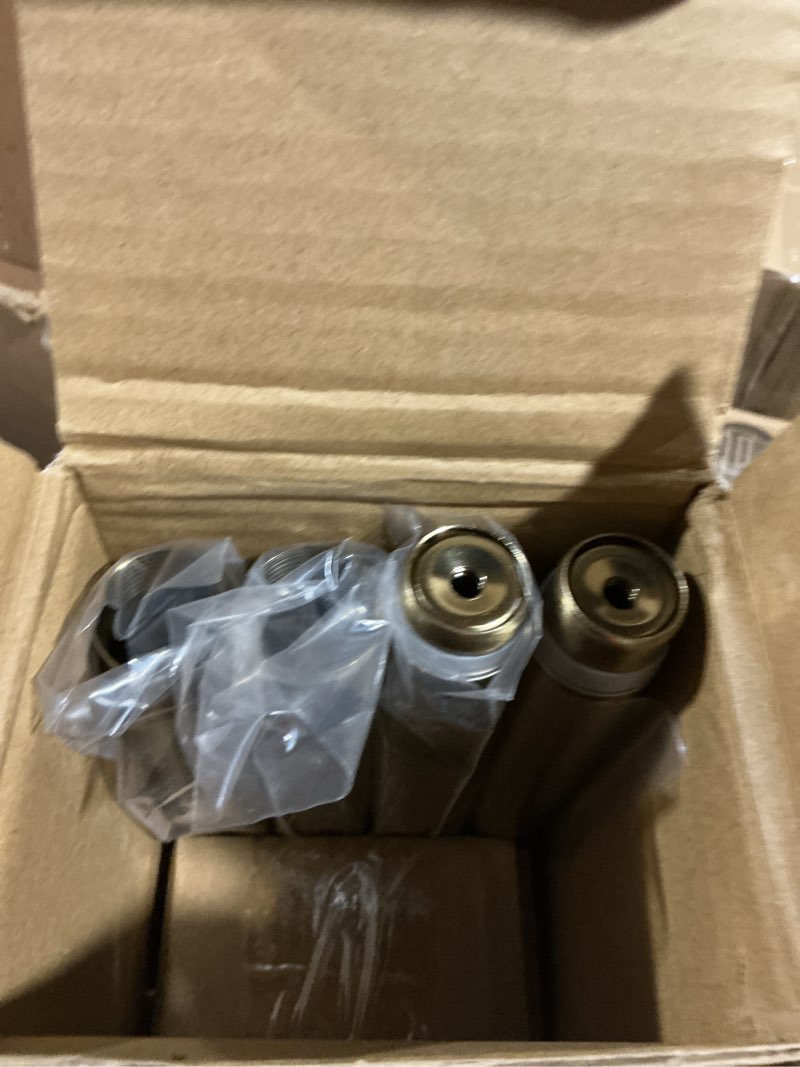 Condition photo showing Good Condition for Warm Gold Curtain Rods for Windows 48 to 84 Inches Adjustable Length Heavy Duty 1" Diameter Brass Window Curtain Rod with Solid Metal Finials for Outdoor Farmhouse Bedroom Kitchen Living Room Warm Gold 16"-88"|1 Pack