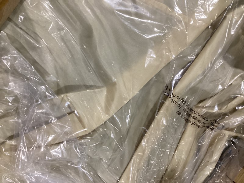 Condition photo showing As Is for possibly used alvantor pop up screen house gazebo with mosquito netting, instant uv resistant sun shelter for patio & backyard, portable canopy tent for 2-10 person beige 15'x15'
