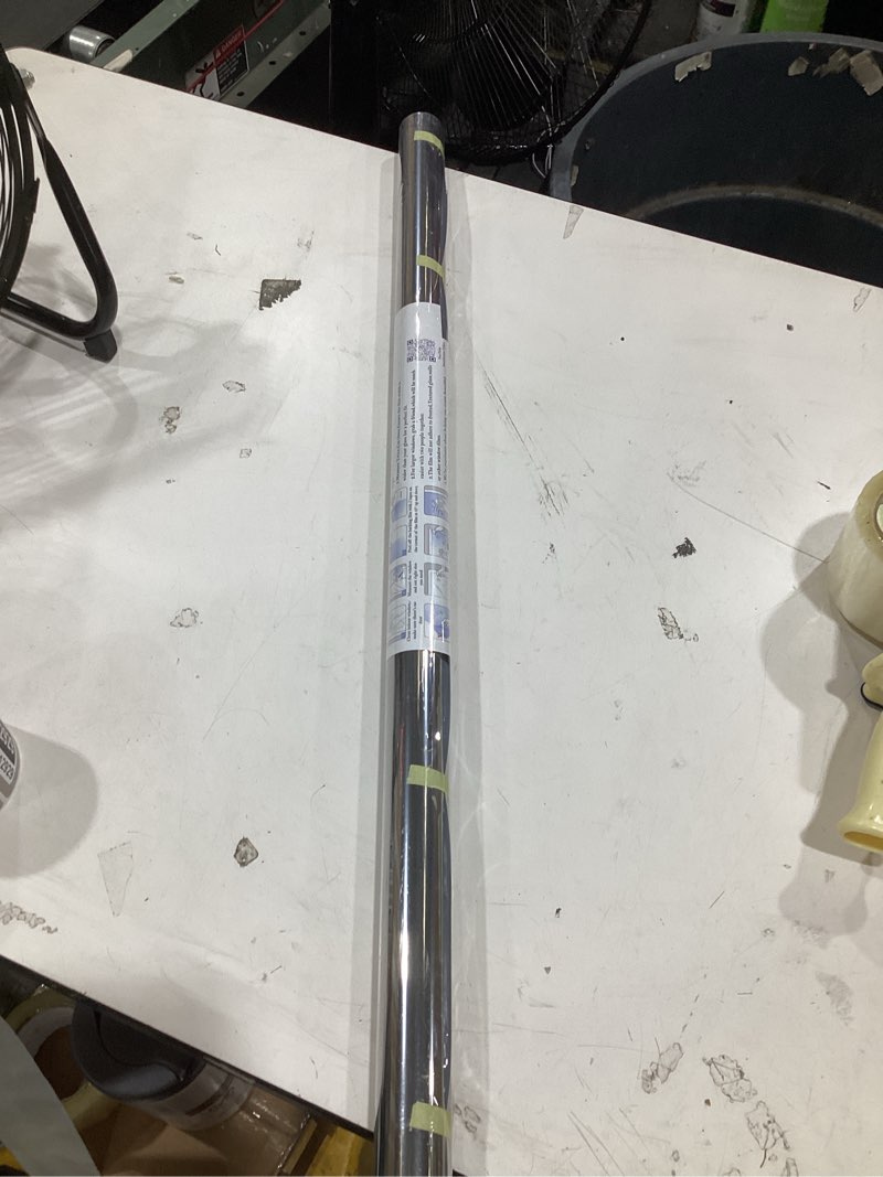 Condition photo showing New/Like New for sunbaby window tint for home, one way privacy film heat & uv blocking, static cling no glue renter friendly cover for home bedroom, office & sliding glass door, 35.4 x 78.7 inch with 3 tools, silver silver 35.4 x 78.7inch