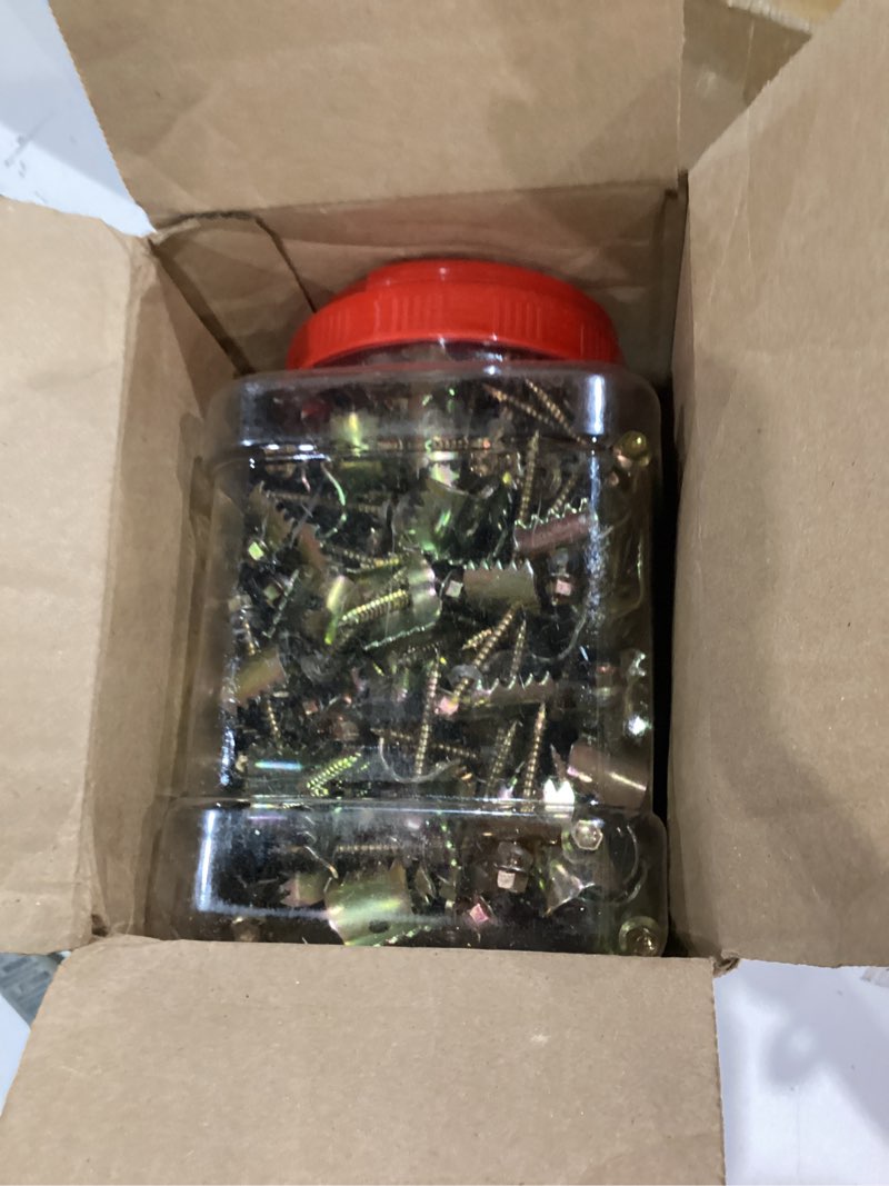 Condition photo showing As Is for 200 pcs-2 inch etespie fence staples for wire fencing,304 steel fence fastener with anti-rust coating,quick installation with electric drill,reusable fencing staple for wire mesh and woven fencing