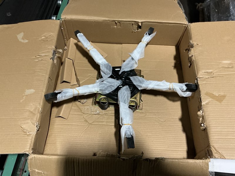 Condition photo showing Good Condition for 25" Replacement Recliner Base, 360° Swivel Rocker Box Plate for Rocker Recliner,5-Leg Rocking Sofa Accessories