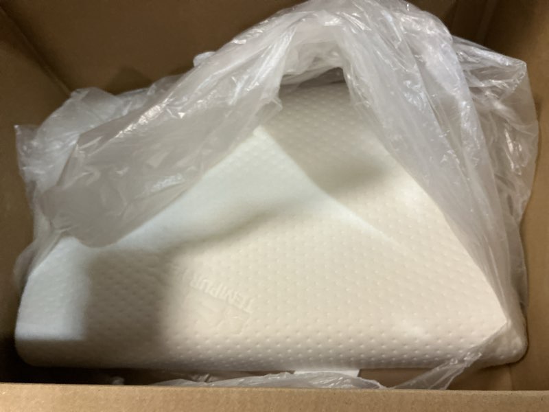 Condition photo showing Good Condition for Tempur-Pedic TEMPUR Neck Pillow, Small Profile, White Small Profile 1