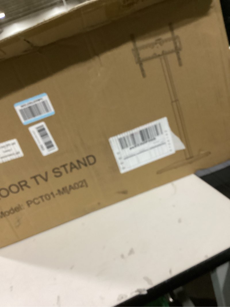 Condition photo showing Good Condition for Afaloona Universal Floor TV Stand,TV Floor Mount Stand for 32-75 inch TV up to 110 lbs, Swivel and H