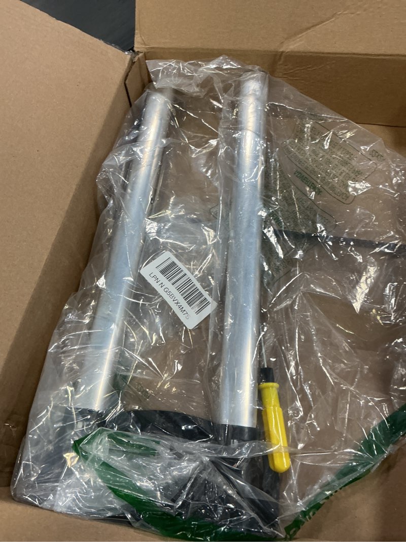 Condition photo showing Good Condition for (Incomplete)SHANOER Luggage Suitcase R003# Repair Kit w/ 37.79\" Telescopic Handle & Grey Cup Holder & Screw & Screwdriver