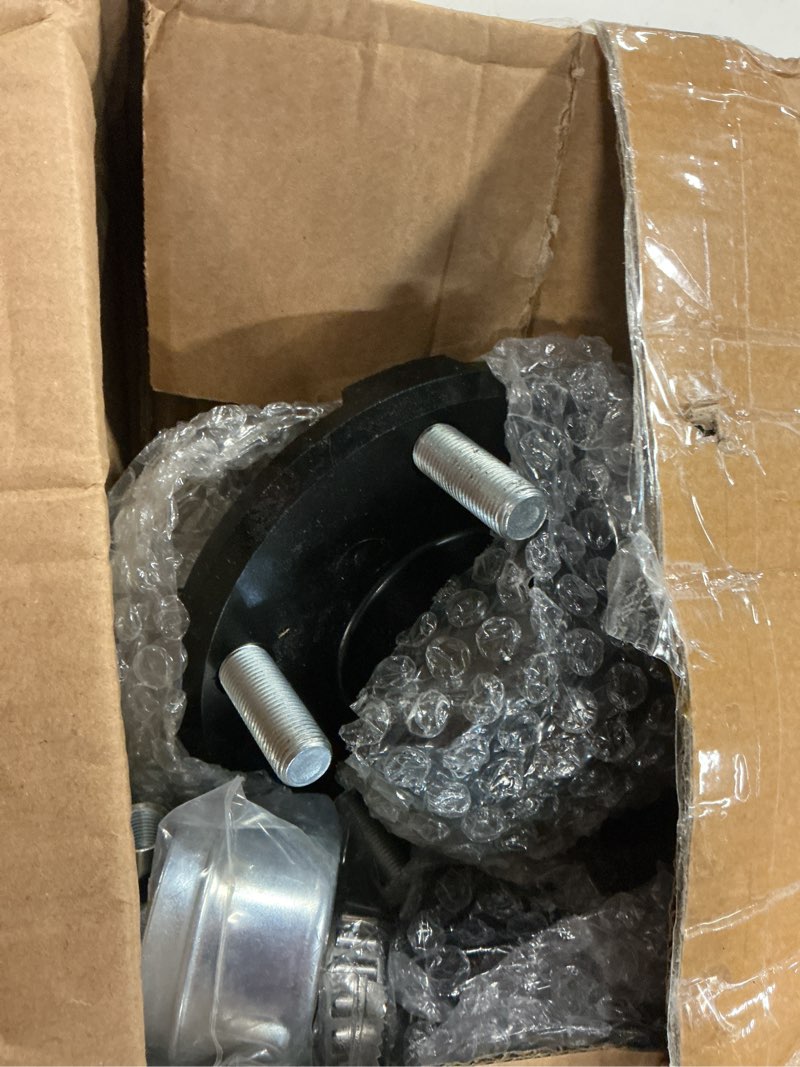 Condition photo showing Good Condition for 2 sets 2000 lb trailer hub kit for 5 lug 4.5" (5×4.5) fits 1" and 1-1/16" straight spindle boat trailer hubs with dust cap & rubber plug (only for straight spindle)