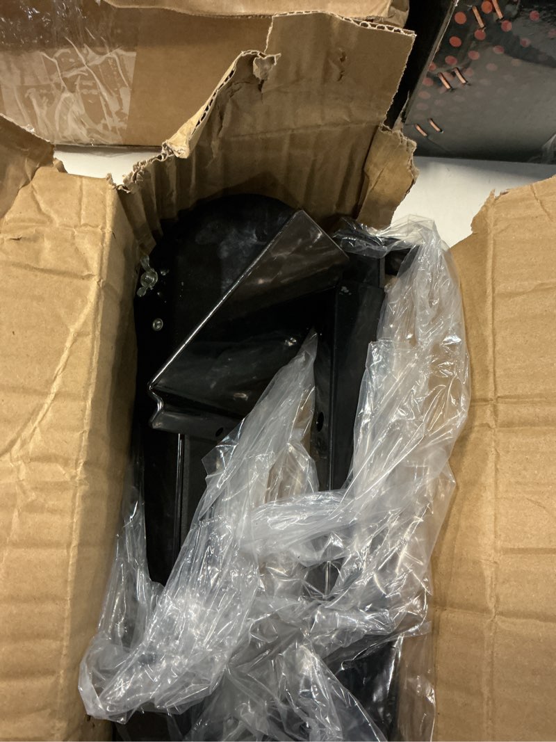 Condition photo showing As Is for victory display heavy-duty steel keyboard arms(1-pair), fits into slatwall panels, telescoping arms (12" to 18"), adjustable slanting from 45° to 65° to 90°, for keyboards and music production equipment 1 pack