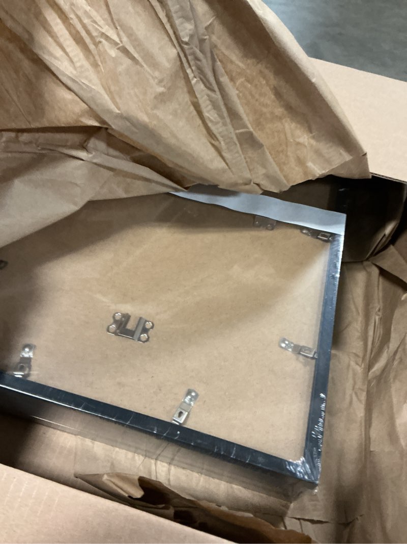 Condition photo showing Good Condition for upsimples 12x18 Picture Frame Set of 5, Display Pictures 11x17 with Mat or 12 x 18 Without, Wall Gallery Poster Frames, Black Black 12x18