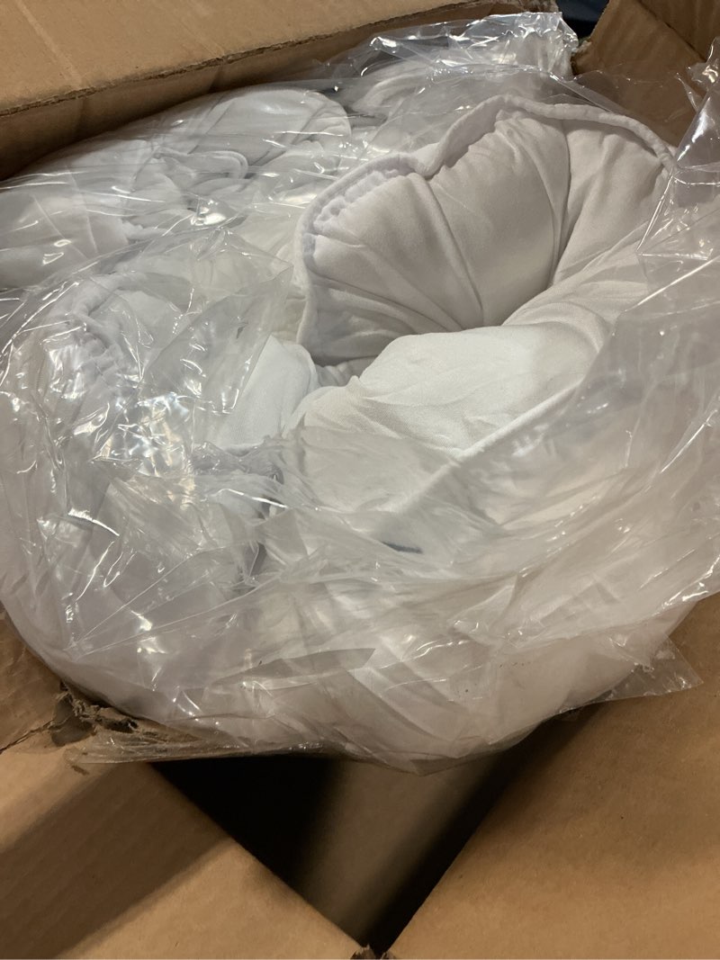 Condition photo showing Good Condition for Amazon Basics Down-Alternative Pillows for Stomach and Back Sleepers, Soft Density, 20 x 36 inches, 2-Pack, White King (Pack of 2) Soft Pillow