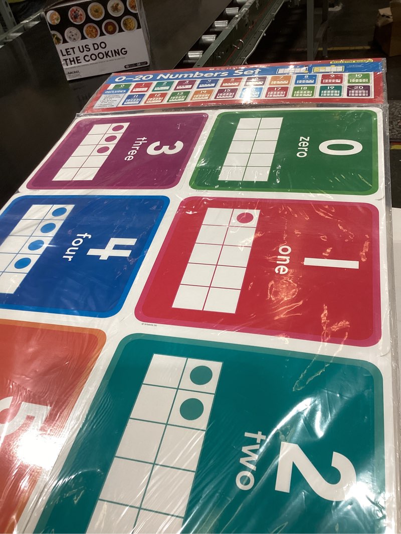 Condition photo showing New/Like New for 0-20 Numbers set