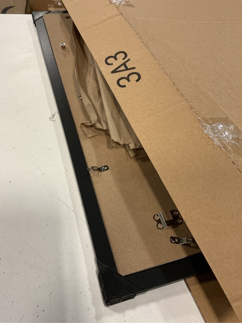 Condition photo showing Good Condition for 16x24 picture frame, classic black 16 x 24 poster frame for horizontal or vertical wall mounting, 1 pack black 16x24