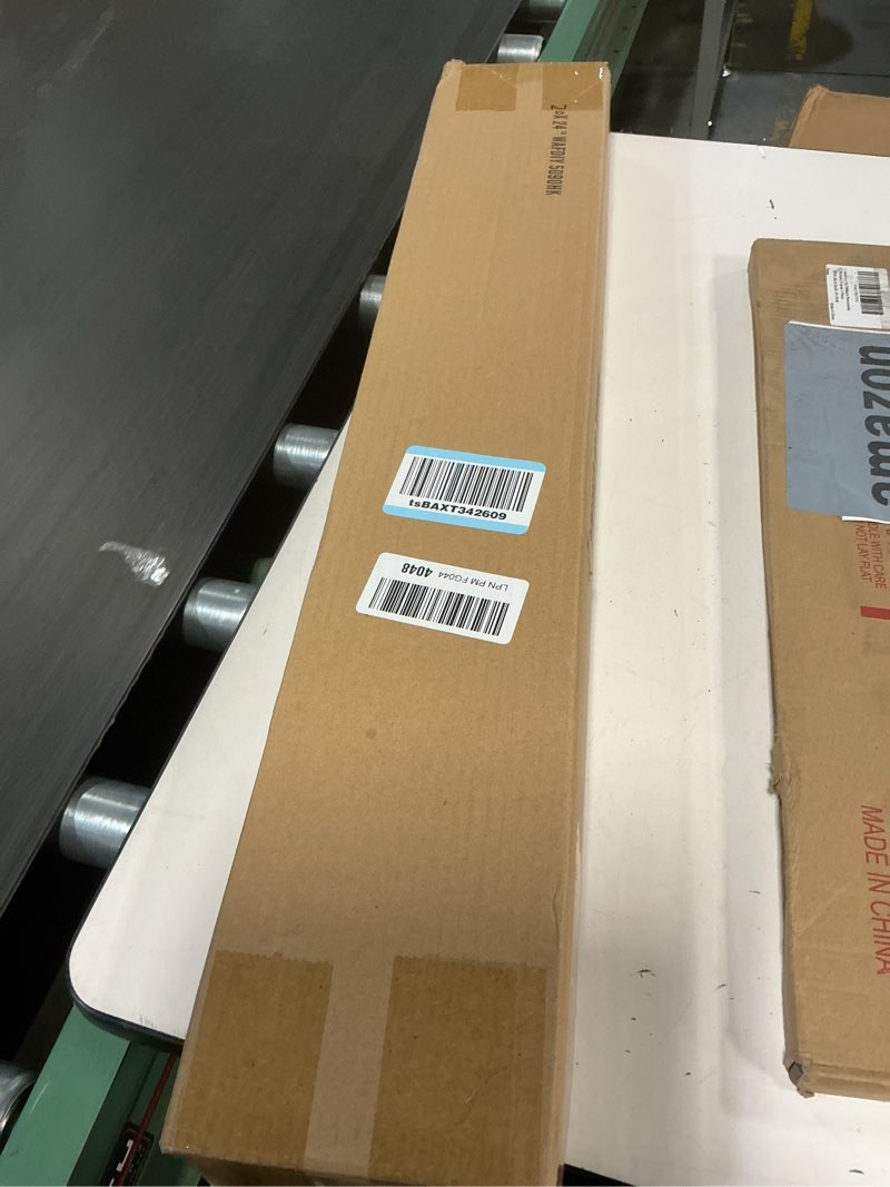 Condition photo showing New/Like New for DIY Solid Wood Frame for 20x24 Canvas Painting, 2.4" Wide Gold Ornate, Vertical or Horizontal Display for Home Office Wall Decor (Empty, No Plexiglass & Backing Board) 20x24" Gold