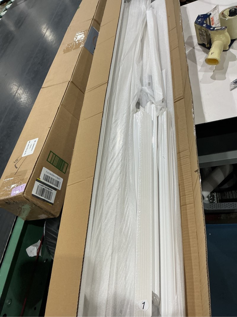 Condition photo showing Good Condition for art3d pre-cut wall molding set, ready-to-assemble panels, 3 top 3 bottom | ready-to-assemble wainscoting panel, high-impact, precision pre-cut, diy-friendly, ideal for indoor wall decor, accent walls white: style 1