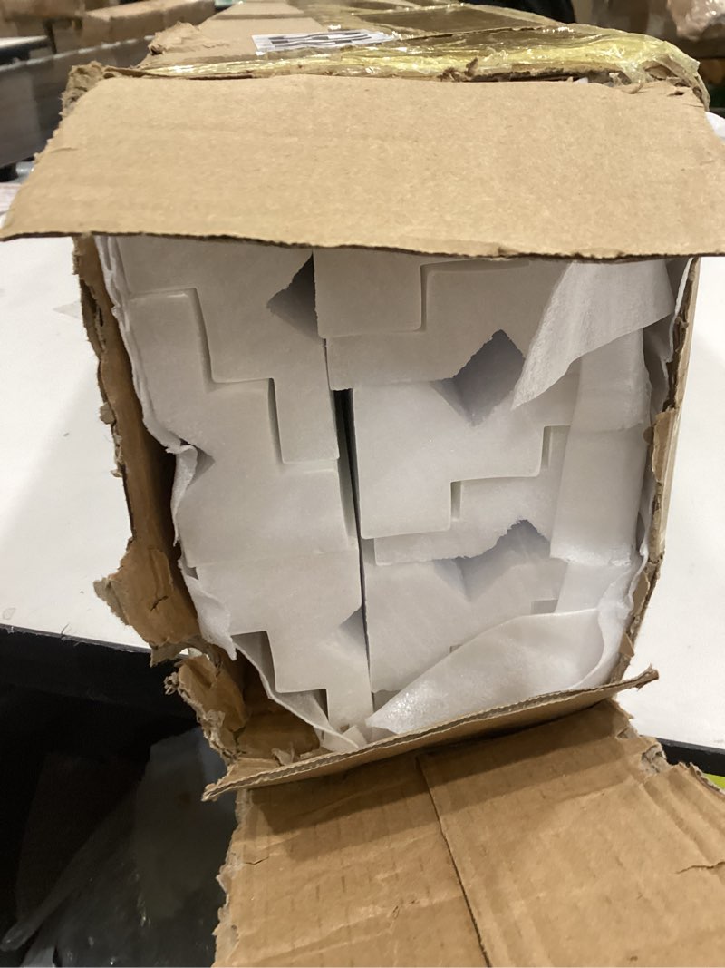 Condition photo showing New/Like New for 9Pcs 47.24?(Total 35.4 Ft) Ceiling Crown Molding with LED Duct Kit for Seamless Ambient Accent Lighting Waterproof Channel for LED Trim Moulding Strip Installation 1 Stairs