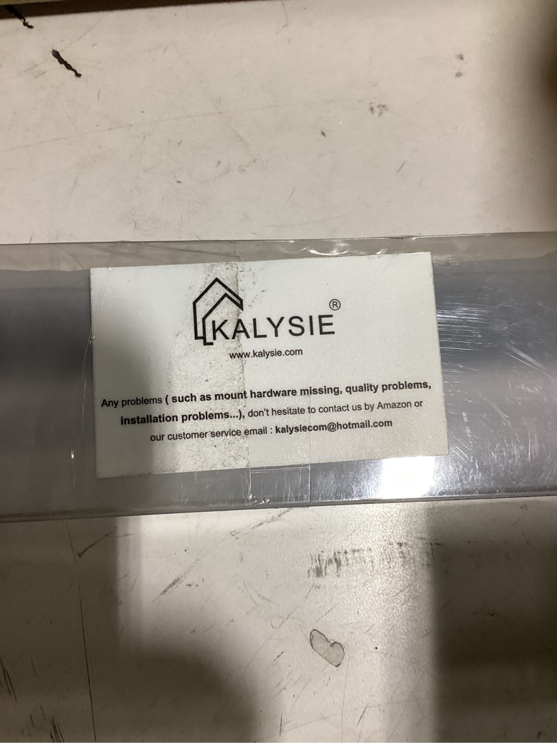 Condition photo showing As Is for kalysie roll up black out blinds