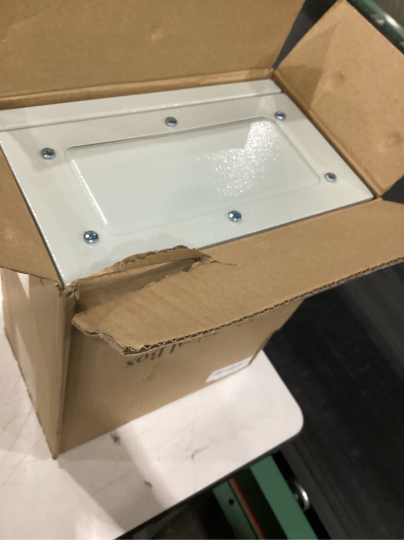 Condition photo showing New/Like New for cxcesns outdoor electrical box 12 x 10 x 6''d nema 4x enclosure steel box, waterproof & dustproof outdoor/indoor lockable electrical junction box, with mounting plate