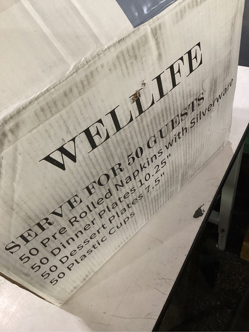 Condition photo showing New/Like New for wellife serve for 50 guests