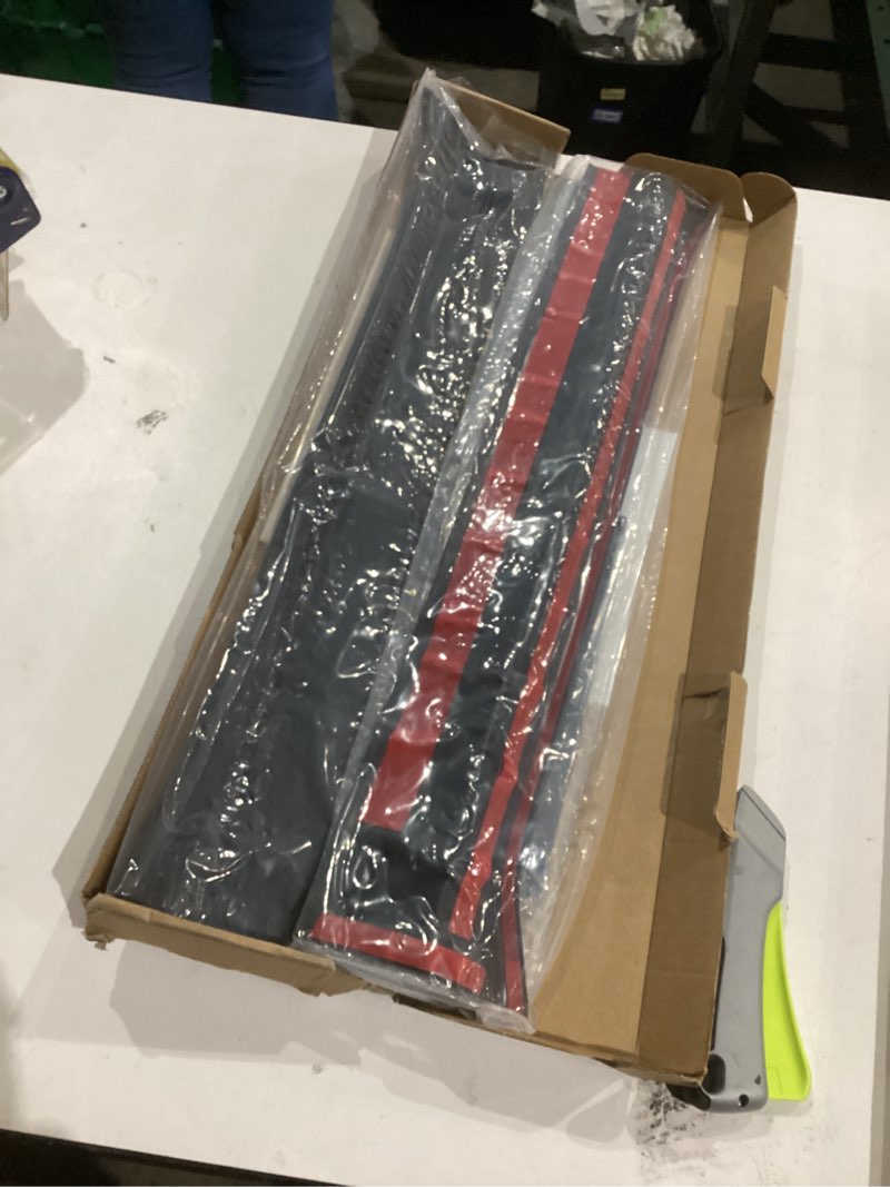 Condition photo showing New/Like New for JOYTUTUS Door Sill Guards Compatible with Gladiator JT Wrangler JL 4 Doors, Black Door Sill Protectors Entry Guards 4 Door Gladiator Accessories, Entry Scuff Plate Cover (4Pcs Set) Wrangler JL Gladiator JT(TPE)