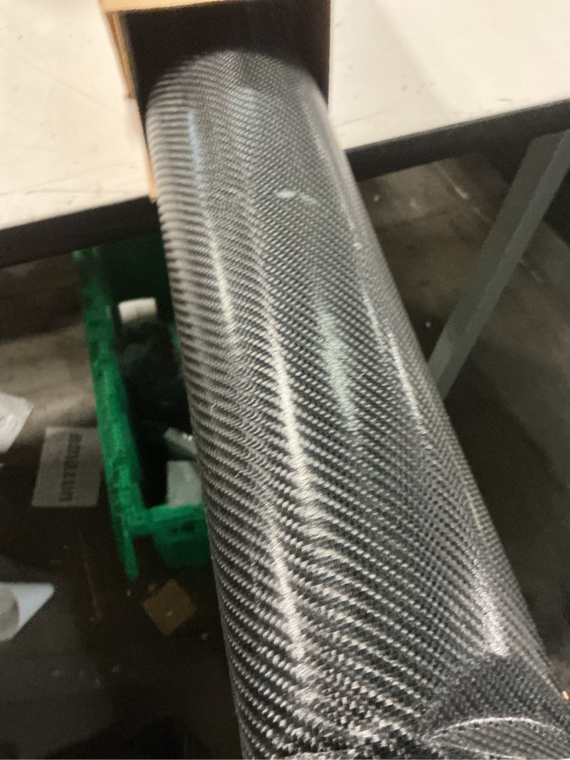 Condition photo showing Good Condition for 4d black carbon fiber vinyl wrap sticker air realease bubble free anti-wrinkle 72" x 60" / 6ft x 5ft