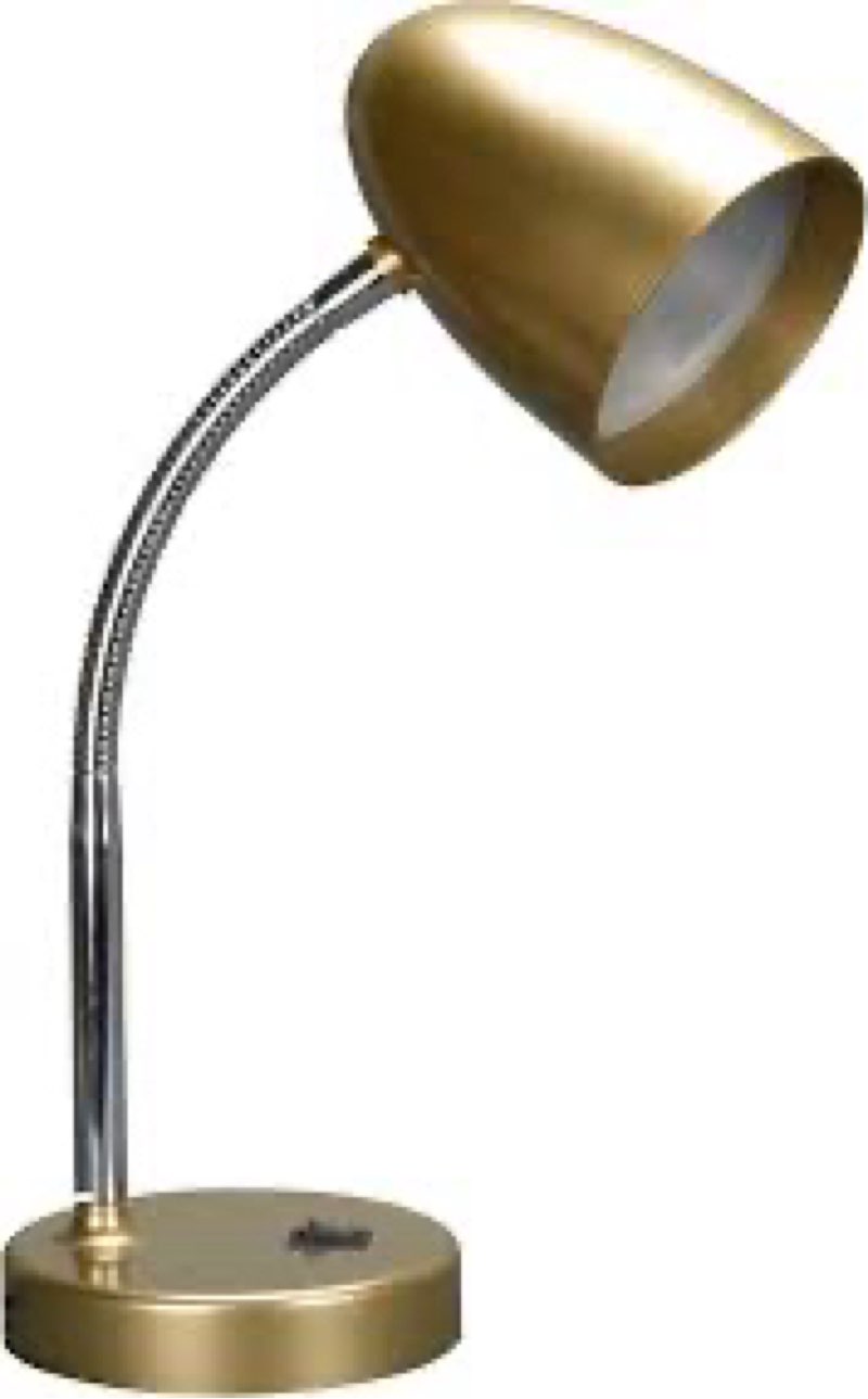 e energetic lighting led desk lamp, 3.5w 240lm 4000k cool white study lamps for bedroom and office, 