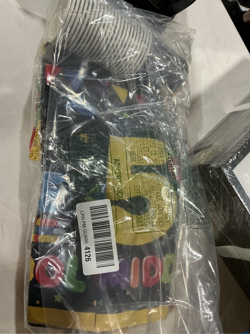 Condition photo showing Good Condition for 195 pcs 5th grade graduation decorations, elementary graduation tableware set includes peace out 5th grade banner, fifth grade next stop middle school plates and napkins tablecloth sets for 24 guests