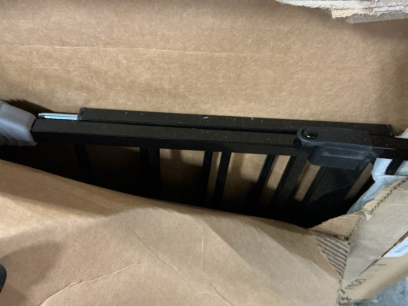 Condition photo showing As Is for REGALO EXTRA WIDE SAFETY GATE Black 29-49"W x 30"H