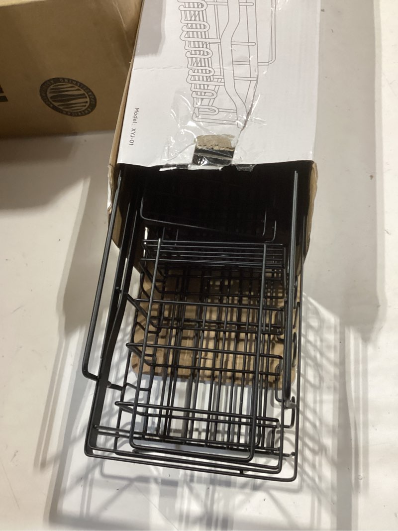 Condition photo showing Good Condition for eudele adhesive shower caddy, 5 pack rustproof stainless steel bath organizers with large capacity, no drilling shelves for bathroom storage & home decor black