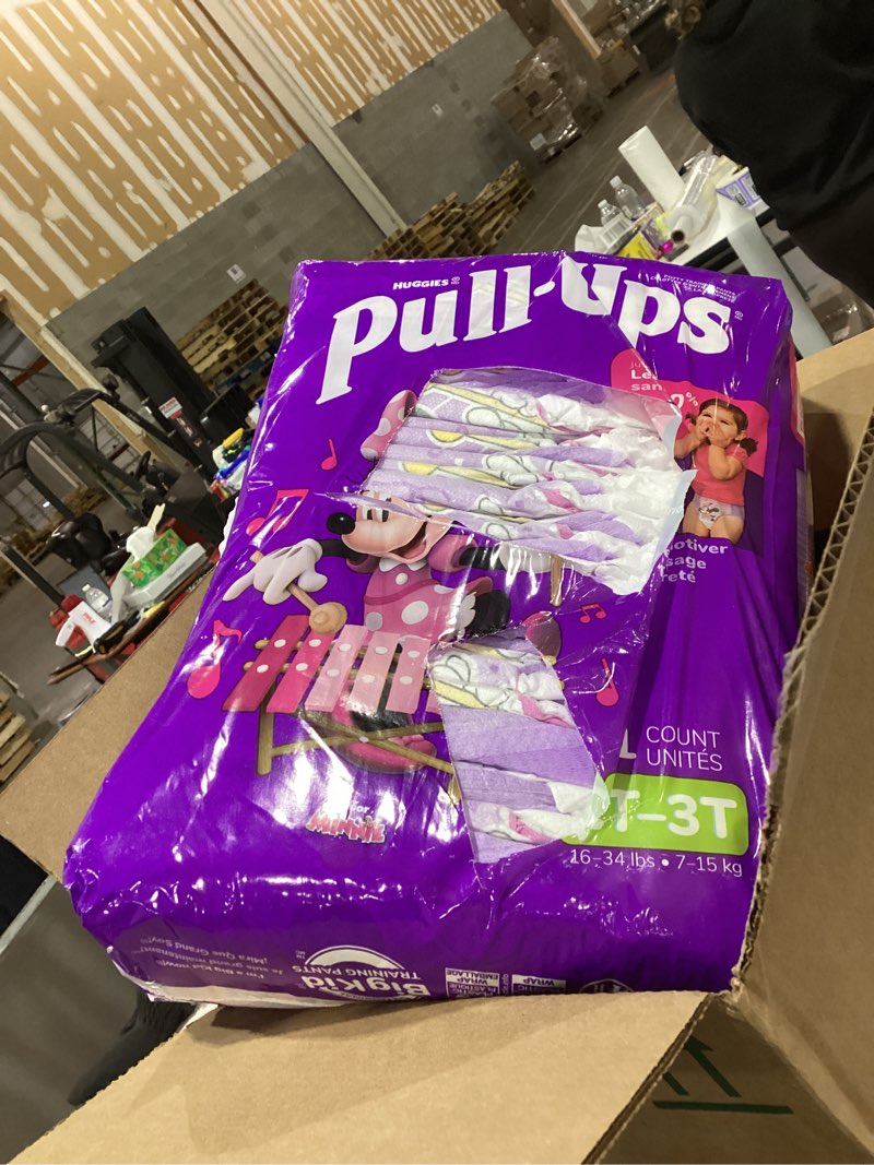 Condition photo showing As Is for Pull-Ups Girls' Potty Training Pants, Size 2T-3T Training Underwear (16-34 lbs) 1 pack 31 count