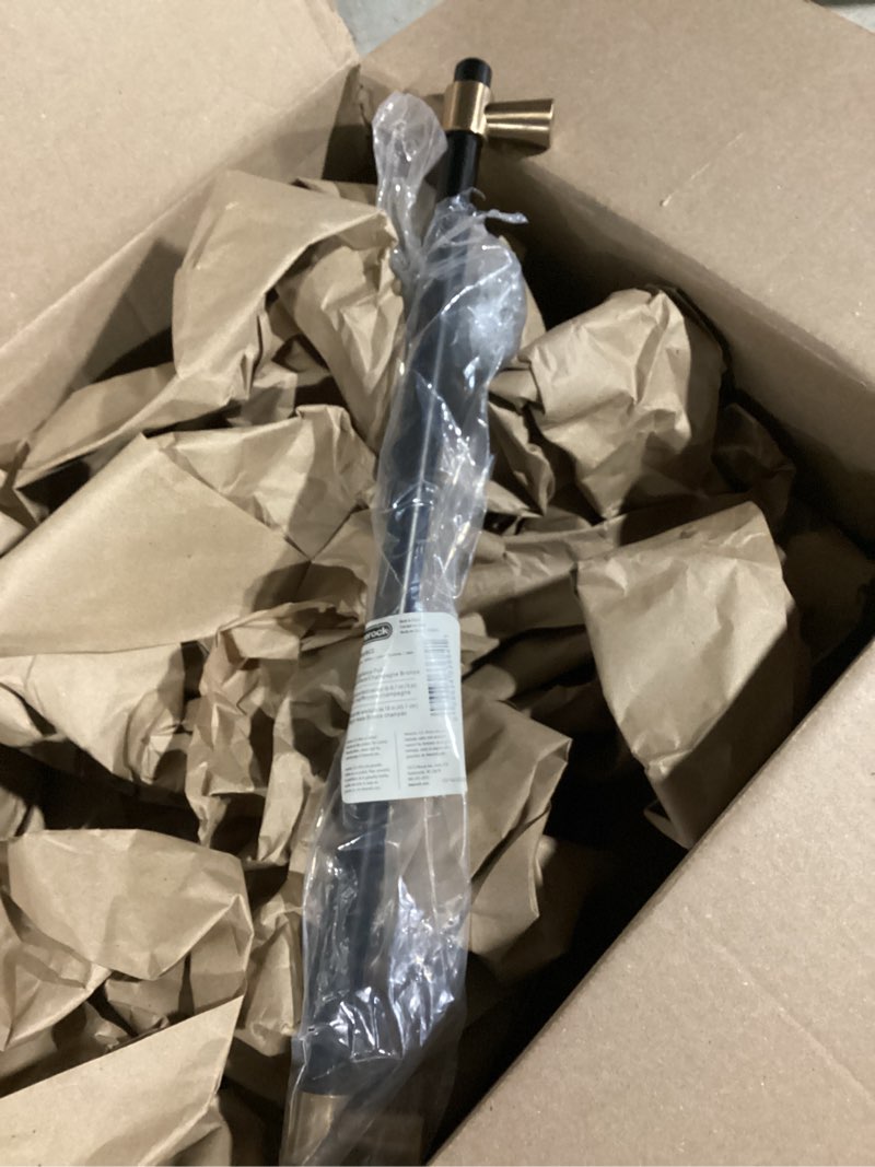 Condition photo showing Good Condition for Amerock Mergence 18 inch (457mm) Center-to-Center Matte Black/Champagne Bronze Appliance Pull, BP36984FBCZ Matte Black/Champagne Bronze 18 inch (457mm) Center-to-Center Appliance Pull