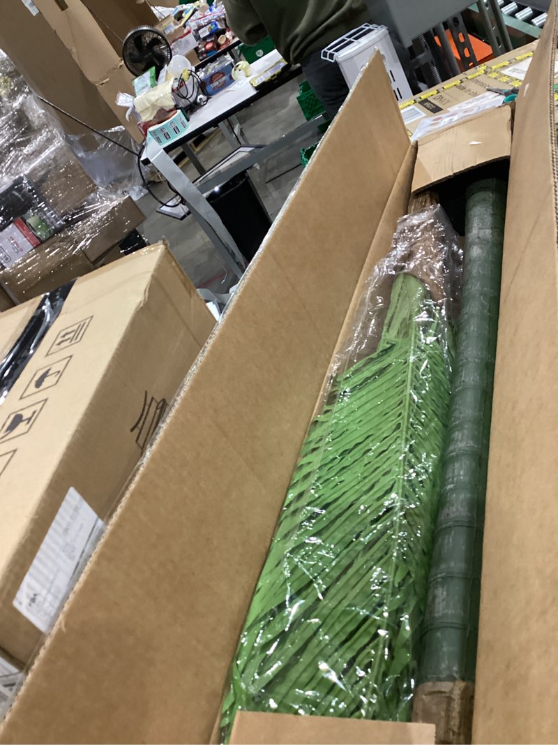 Condition photo showing Good Condition for Palm Tree Artificial Tropical Plant 6FT Tall Faux Plants Indoor Fake Floor Plants Decorative Palm Tree House Large Office Plant Artificial Palm Trees for Home Decor…