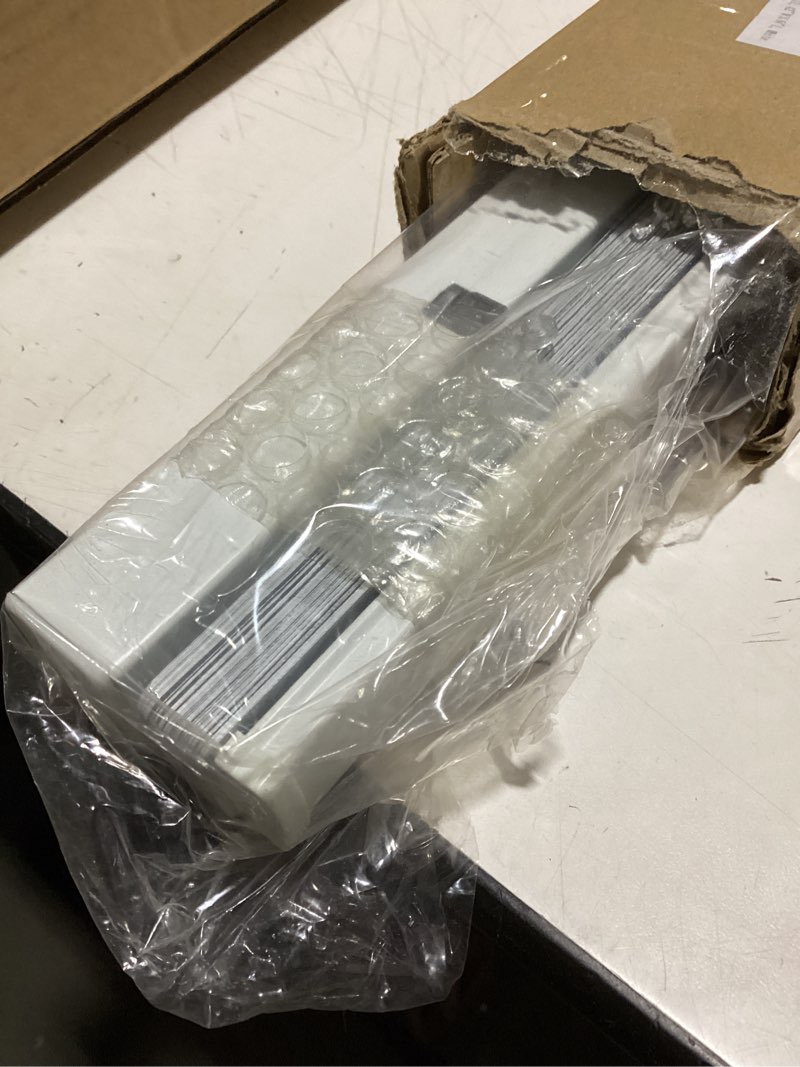 Condition photo showing Good Condition for seeye cordless mini blinds aluminum venetian blind horizontal window shades, 1" slat size - rooming darkening blinds anti-uv & waterproof for bedroom, office, easy to install, 42" w x 64" h, white white 42"w x 64"h