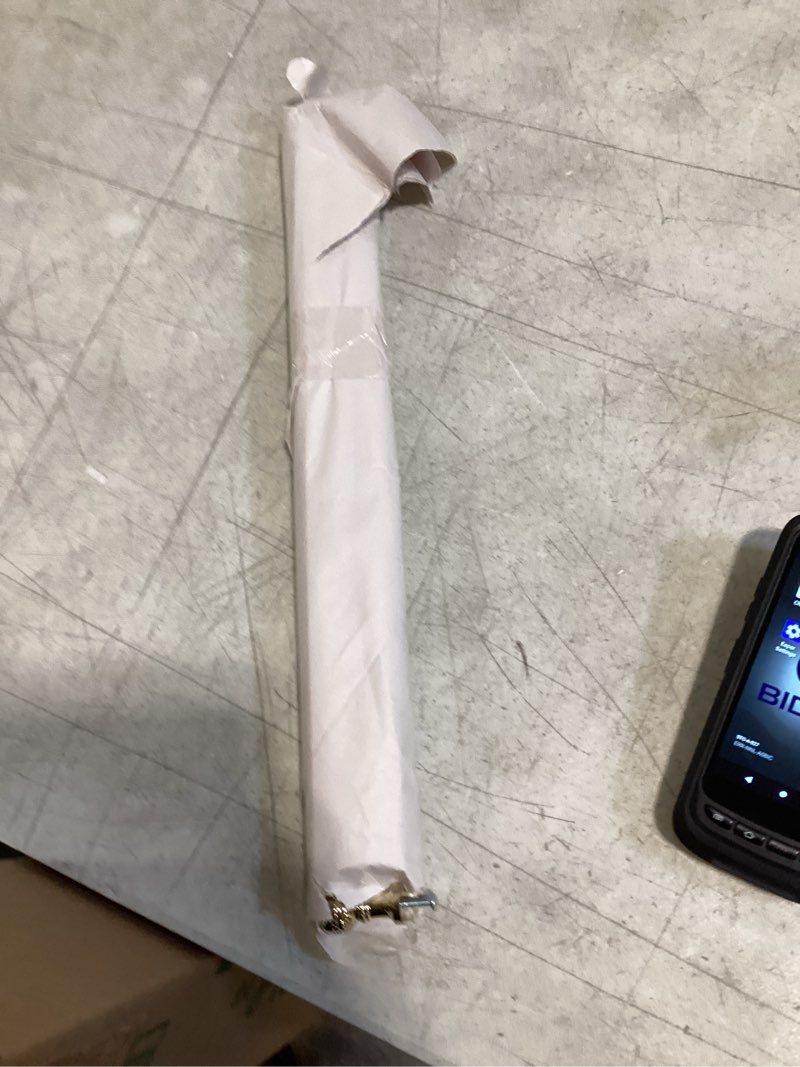 Condition photo showing New/Like New for allied brass p-3/18-pb 18 inch beaded refrigerator pull, polished brass