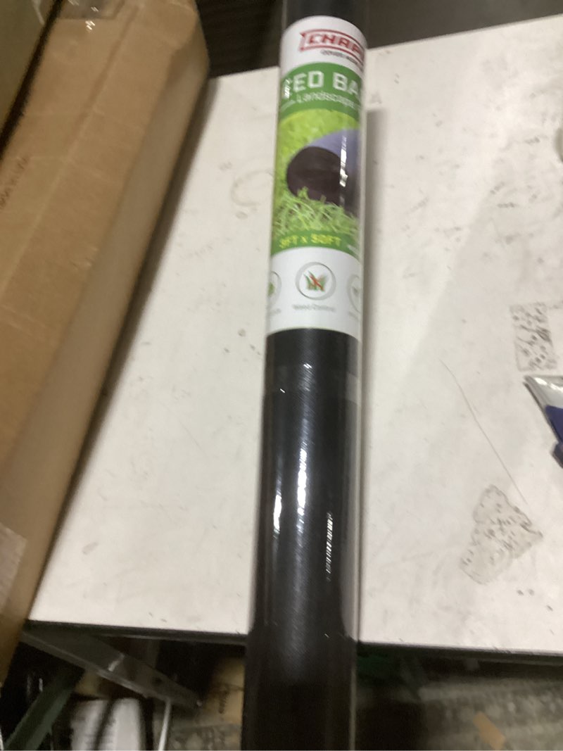 Condition photo showing Good Condition for chapin international chapin 4444 70 grams barrier landscape, durable pp fabric, medium duty, uv resistant weed control, 3 x 50 feet roll, 70g-3ft x 50ft, black 70g - 3ft x 50ft