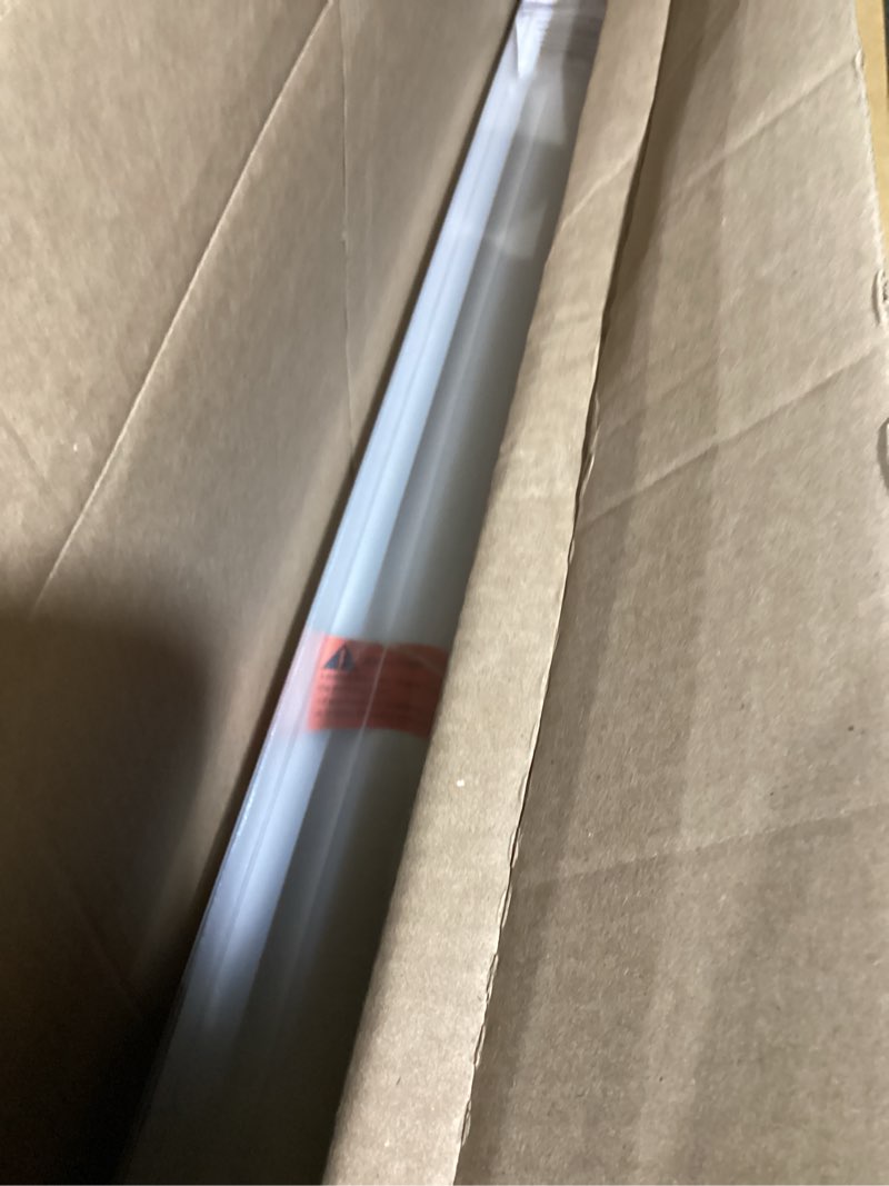 Condition photo showing Good Condition for aosky cordless zebra blinds for windows pull down roller window shades dual layer light filtering privacy for day and night, free-stop door shades for home easy to install (32" w x 72" h, white) 32"w x 72"h white