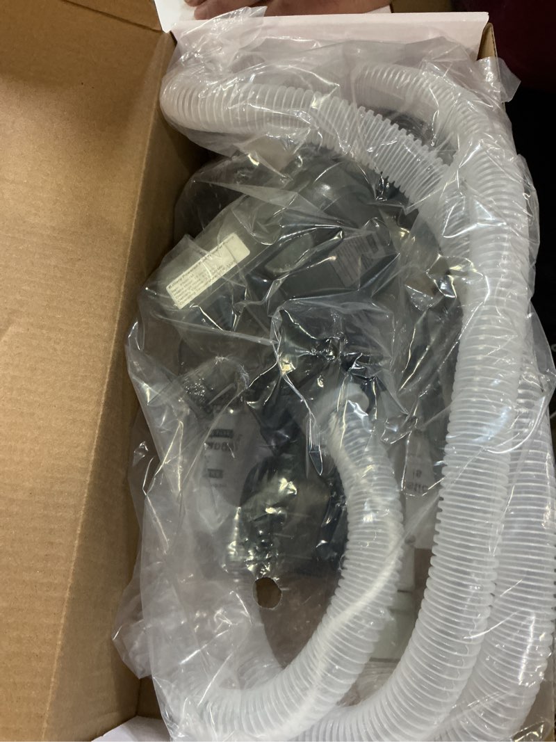 Condition photo showing Good Condition for gas can fuel pump portable - gifts for men, fast 3.2 gpm flow rate, 51” flexible intake hose, tank adapter, for gasoline, kerosene, diesel, non-potables gray