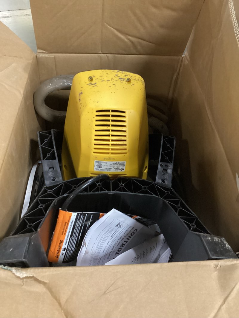 Condition photo showing As Is for control pro 170 high efficiency airless sprayer
