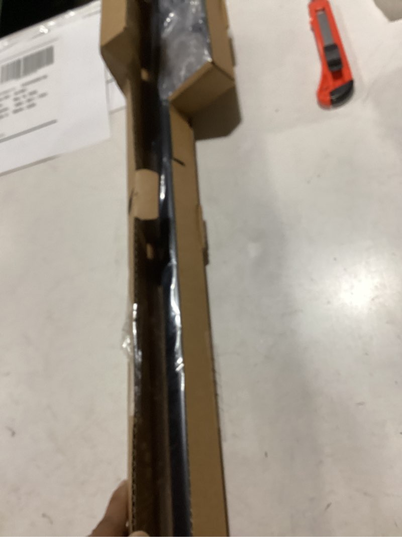 Condition photo showing New/Like New for Ivilon Drapery Window Curtain Rod - End Cap Style Design 1 Inch Pole. 28 to 48 Inch Color Black