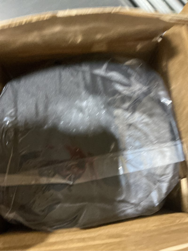 Condition photo showing Good Condition for Happy Travel Bike Storage Tent Shed, Outdoor Waterproof Bicycle Covers Shelter with Window for 2/3/4/6 Bikes,Oversized Outside Portable Sheds for Lawn Mower,Garden Tools Arch-2.7x7x5.6ft-Black