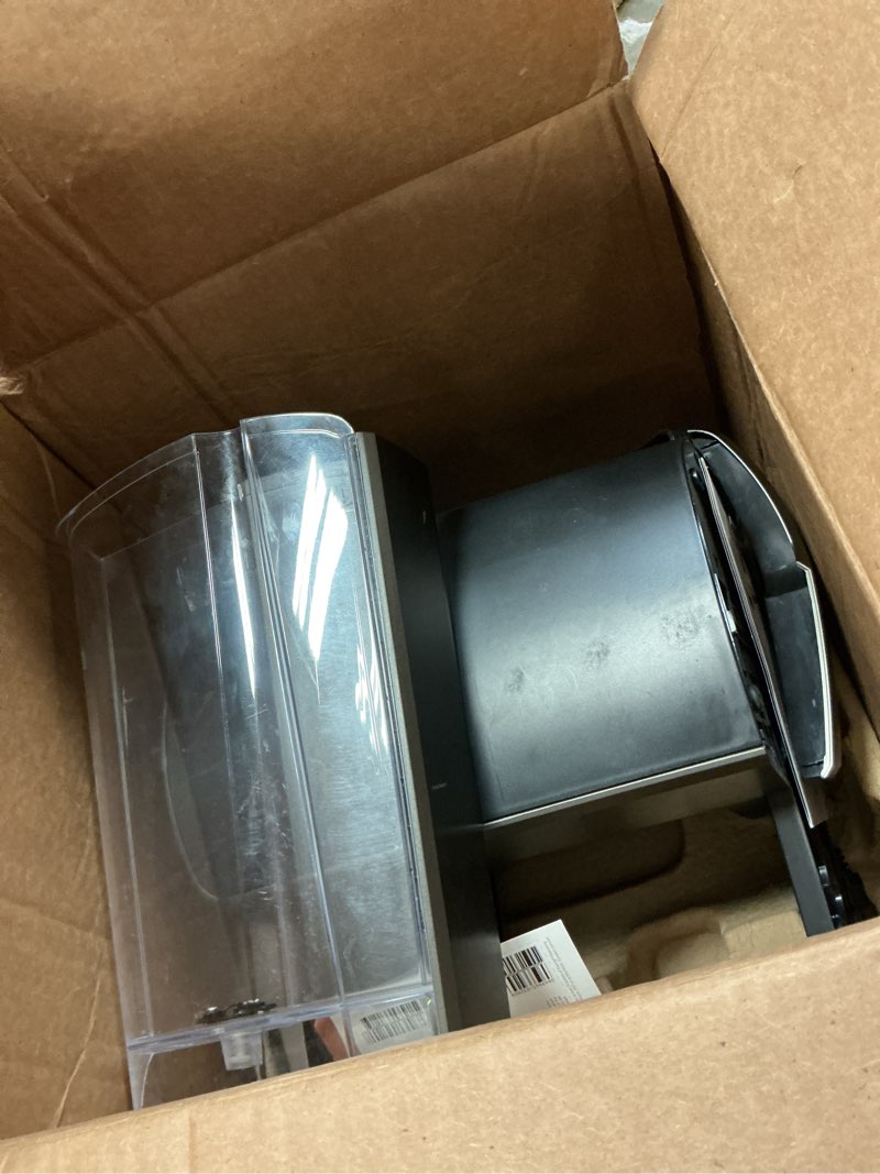 Condition photo showing As Is for Keurig K-Elite Single Serve K-Cup Pod Coffee Maker, with Strength and Temperature Control, Iced Coffee Capability, 8 to 12oz Brew Size, Programmable, Brushed Silver