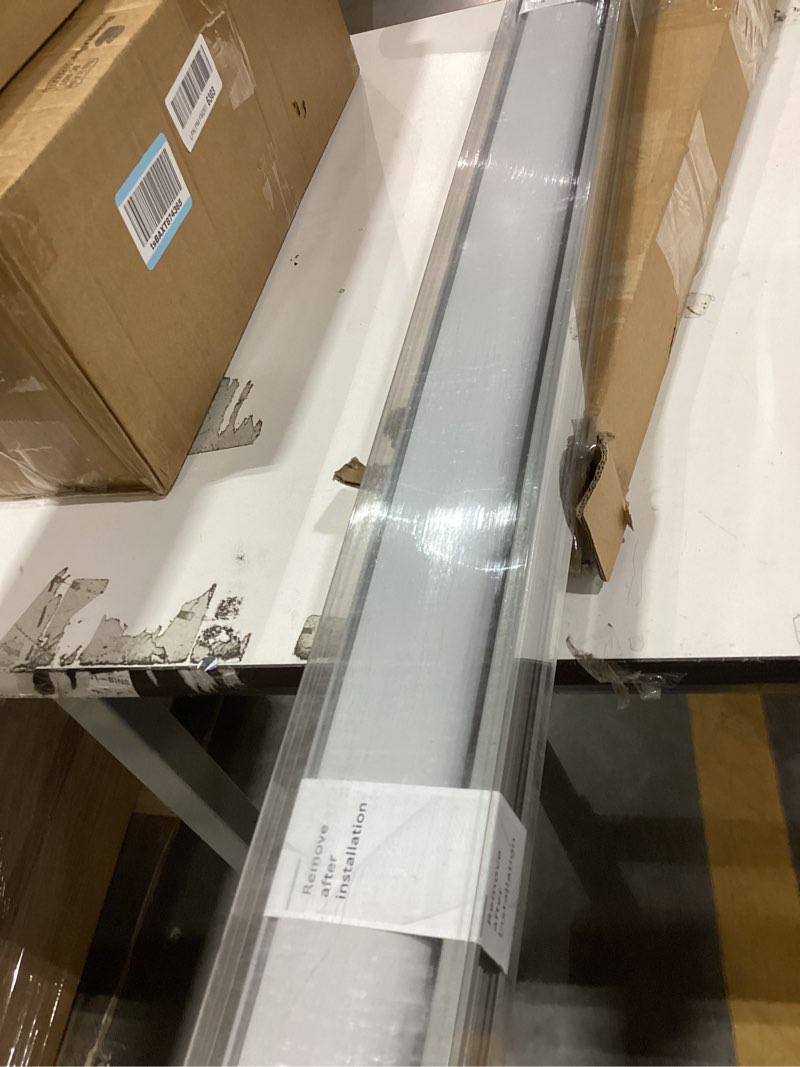 Condition photo showing New/Like New for Window Blinds Cordless No Drill Cut to Size Clip On Stick On Self Adhesive Temporary Blinds Pleated Paper Blinds for Windows Doors Shades for Home Nursery Bedroom Kitchen Bathroom White - 1 Pack 24"W x 59"H