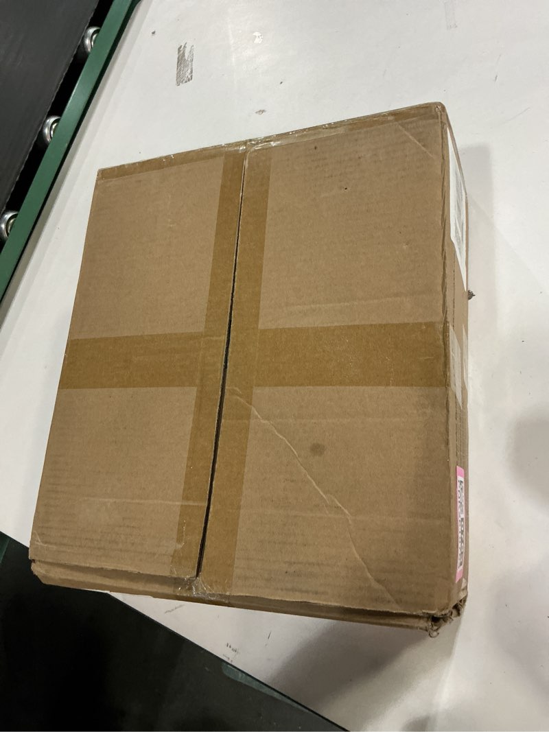 Condition photo showing New/Like New for Secret Space 12 Pack Large Shoe Organizer Storage Boxes for Closet, Modular Space Saving Shoe Boxes Clear Plastic Stackable Sneaker Containers Display Case with Lids, White02 White Large