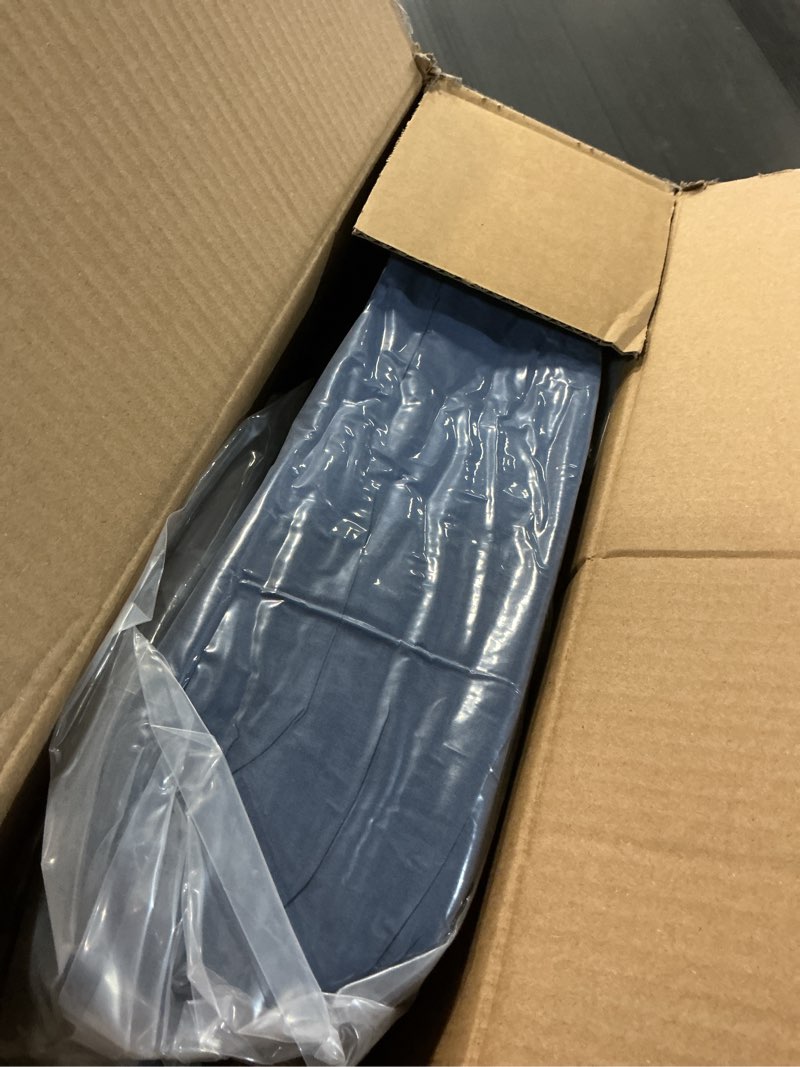 Condition photo showing New/Like New for Queen Comforter Set, Comforters Queen Size Suitable for All Seasons, 3pcs Soft Bedding Comforter Sets, 1 Comforter (88"x88") and 2 Pillow Shams (20"x26") Blue Queen (88"x88")