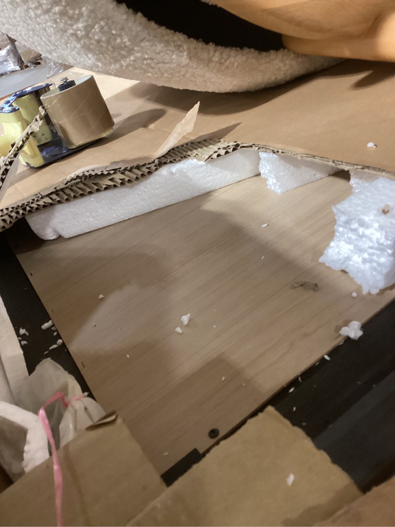 Condition photo showing As Is for aliany 6 piece bedroom set