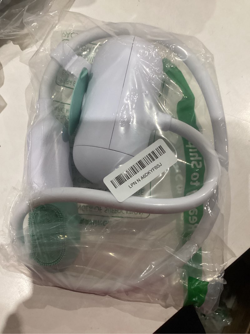 Condition photo showing As Is for Frida Baby Control The Flow Bathtub Sprayer Attachment for Baby Bathtub, Shower Head with Scalp Massager, Control Waterflow with 2 Pressure Modes