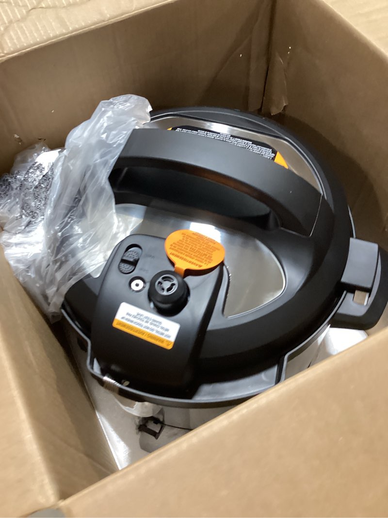 Condition photo showing Good Condition for instant pot duo 7-in-1 electric pressure cooker, slow cooker, rice cooker, steamer, sauté, yogurt maker, warmer & sterilizer, includes app with over 800 recipes, stainless steel, 8 quart
