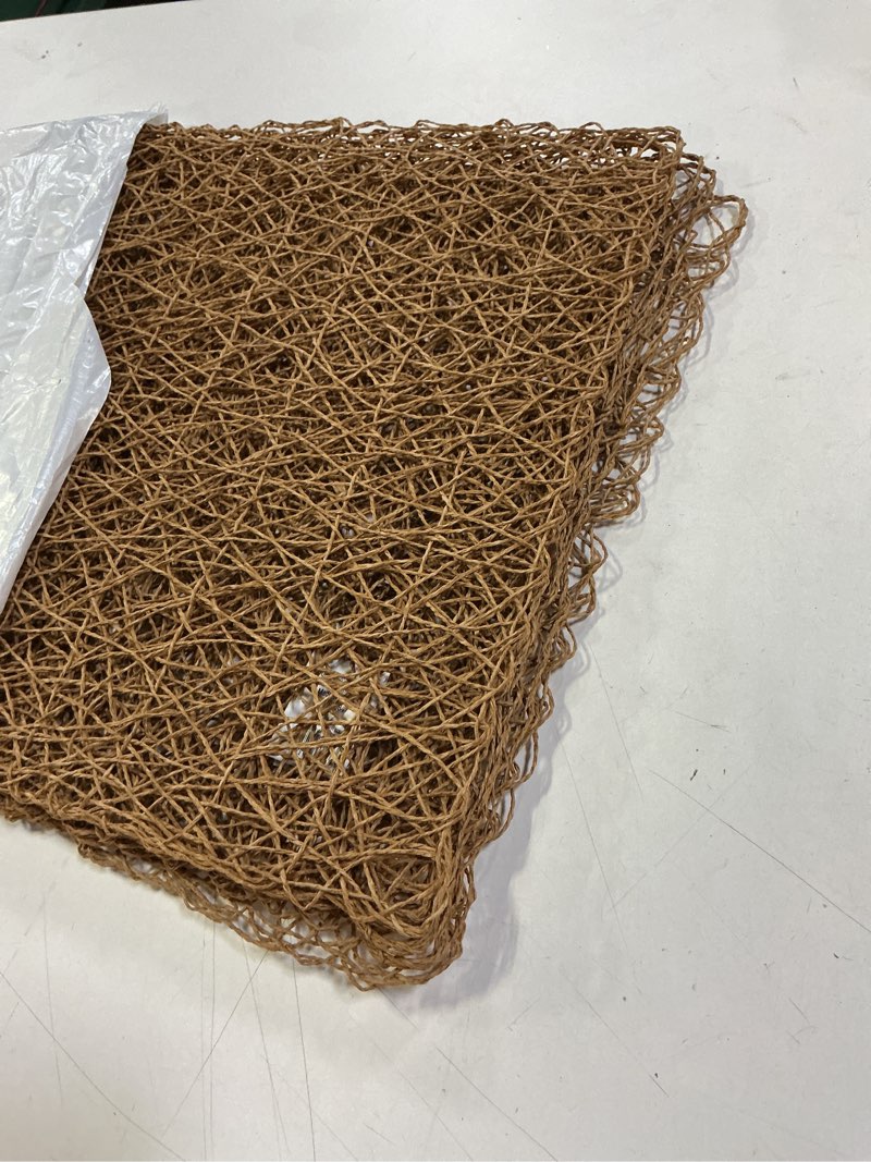 Condition photo showing Good Condition for DII Woven Paper Tabletop Collection Holiday or Event Décor, Square Placemat Set, 16x16, Taupe, 6, Piece 16x16" (Square) Taupe