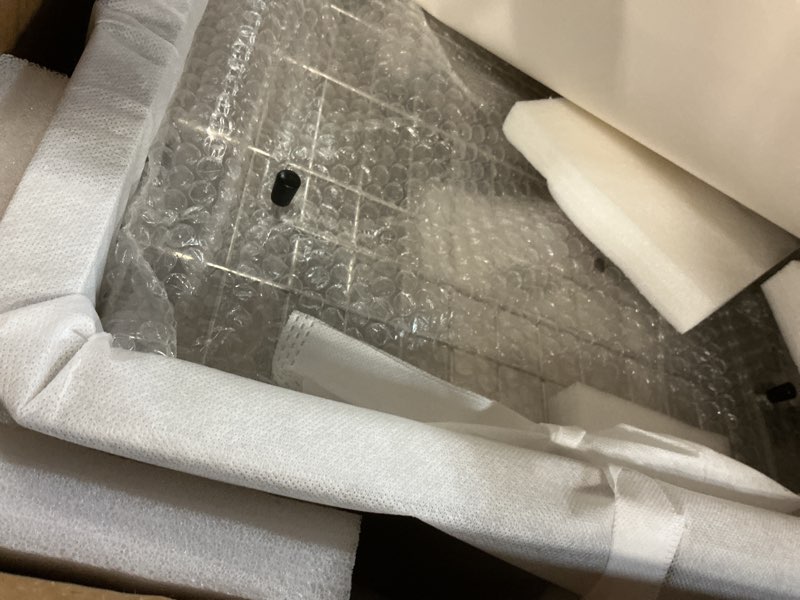 Condition photo showing Good Condition for kichae 24 laundry sink undermount - 24”x19" black undermount utility sink 13" deep stainless steel 16 gauge single bowl under counter handmade laundry utility room basin 24"x19"x13" gunmetal black