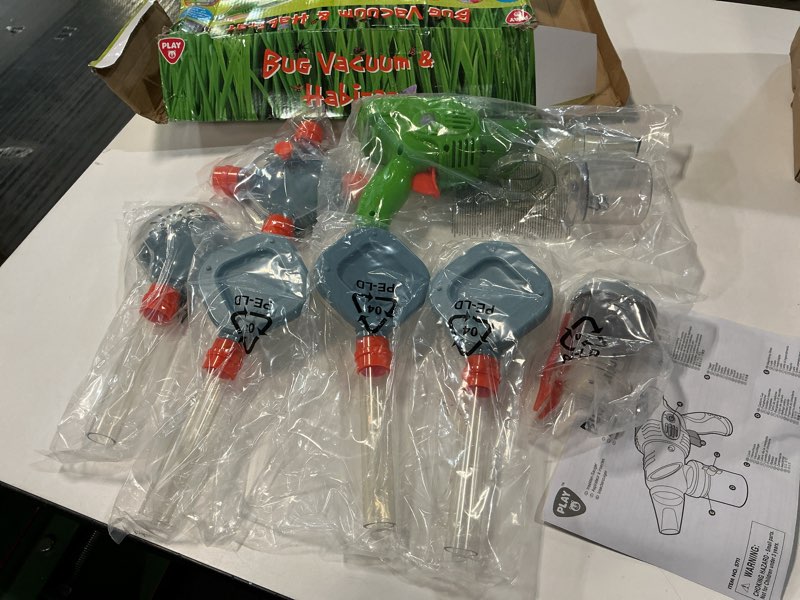 Condition photo showing New/Like New for Bug Catcher Kit for Kids, Bugs Toys for Kids 3-5, Bug Vacuum Catching Kit, Critter Keeper Habitat, Insect Collection Terrarium, Summer Outside Toys for Toddlers 1-3 4 5 6 7 8+ Boys Gift 12W Original Version